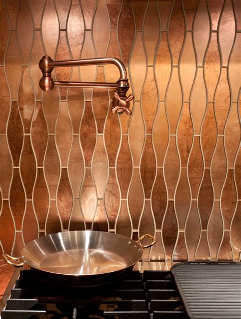 copper decorative sheet metal|copper sheets for kitchen backsplash.